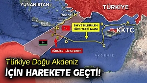 Türkiye Doğu Akdeniz için harekete geçti!