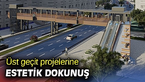 Üst geçit projelerine estetik dokunuş