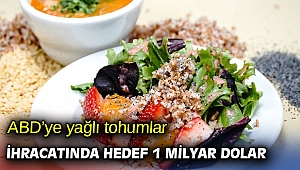ABD’ye yağlı tohumlar ihracatında hedef 1 milyar dolar