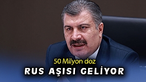 Bakan Koca: 'Sputnik V aşısında ilk sevkiyat mayıs ayı içinde gerçekleşecek'
