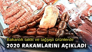 Bakanlık taklit ve tağşişli ürünlerde 2020 rakamlarını açıkladı