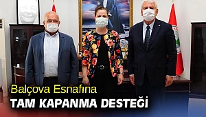 Balçova Esnafına Tam Kapanma Desteği