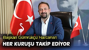 Başkan Gümrükçü Harcanan Her Kuruşu Takip Ediyor