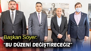 Başkan Soyer: “Bu düzeni değiştireceğiz”