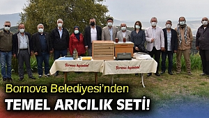Bornova Belediyesi’nden temel arıcılık seti! 