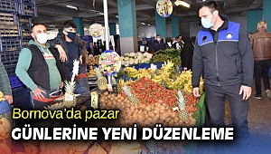 Bornova’da pazar günlerine korona ayarı