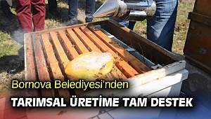 Bornova'dan tarımsal üretime destek