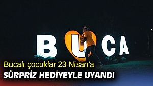 Buca Belediyesi gece boyunca kenti hediyeyle donattı 