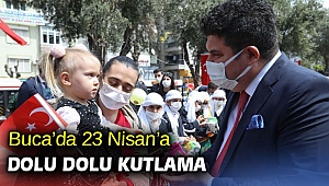 Buca’da 23 Nisan’a dolu dolu kutlama 
