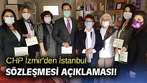 CHP İzmir'den İstanbul Sözleşmesi açıklaması! 