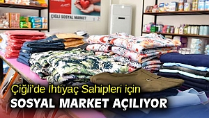Çiğli Belediyesi'nden İhtiyaç Sahipleri için Sosyal Market!