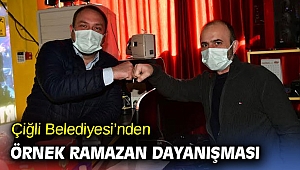 Çiğli Belediyesi’nden Örnek Ramazan Dayanışması