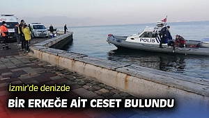 Denizde bir erkeğe ait ceset bulundu