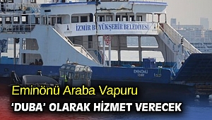 Eminönü Araba Vapuru ‘duba’ olarak hizmet verecek