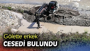 Gölette erkek cesedi bulundu