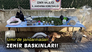İzmir'de jandarmadan zehir baskınları: 3 tutuklama