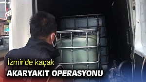 İzmir'de kaçak akaryakıt operasyonu