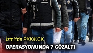 İzmir'de PKK/KCK operasyonunda 7 gözaltı
