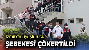 İzmir'de uyuşturucu şebekesi çökertildi