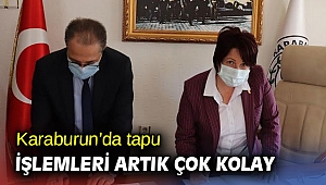 Karaburun’da tapu işlemleri artık çok kolay 