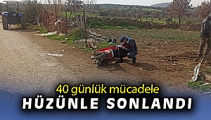 Kazada ağır yaralanan genç, 40 günlük yaşam mücadelesini kaybetti