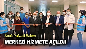 Kınık Palyatif Bakım Merkezi hizmete açıldı! 