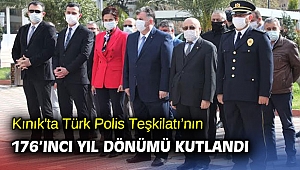 Kınık'ta Türk Polis Teşkilatı’nın 176’ıncı yıl dönümü kutlandı