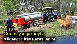 Orman yangınlarıyla mücadele için hayati adım