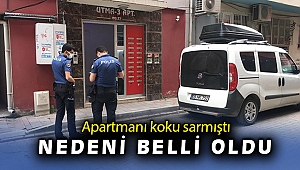 Apartmanı saran kokunun nedeni ceset çıktı