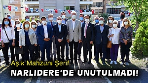 Aşık Mahzuni Şerif Narlıdere’de unutulmadı!