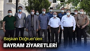 Başkan Doğruer'den bayram ziyaretleri