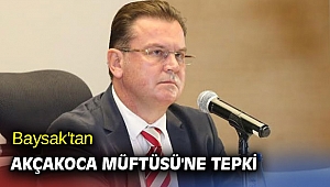 Baysak'tan Akçakoca Müftüsü'ne tepki