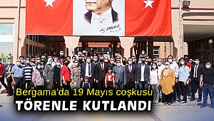 Bergama'da 19 Mayıs coşkusu törenle kutlandı