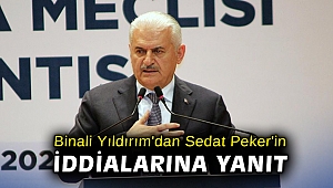 Binali Yıldırım'dan Sedat Peker'in iddialarına yanıt
