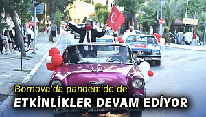 Bornova'da pandemide de etkinlikler devam ediyor