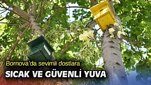 Bornova’da sevimli dostlara sıcak ve güvenli yuva
