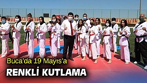 Buca’da 19 Mayıs’a renkli kutlama