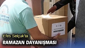 Efes Selçuk'ta ramazan dayanışması