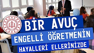 Engelli öğretmenlerden atama çağrısı