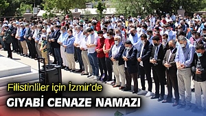Filistinliler için İzmir’de gıyabi cenaze namazı