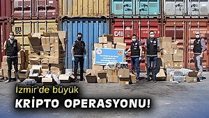 İzmir'de büyük operasyon: 5 milyon değerinde kripto para üretim cihazları ele geçirildi