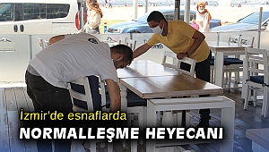 İzmir'de esnaflarda normalleşme heyecanı