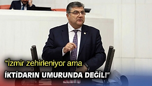“İzmir zehirleniyor ama iktidarın umurunda değil!”