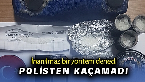 Kalemlik içinde uyuşturucu, araç anahtarı görünümlü hassas terazi ele geçirildi