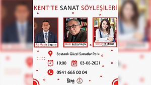 “Kent’te Sanat Söyleşileri” açık havada başlıyor
