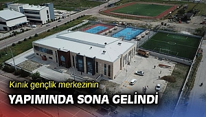 Kınık gençlik merkezinin yapımında sona gelindi
