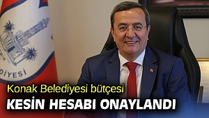 Konak Belediyesi bütçesi onaylandı