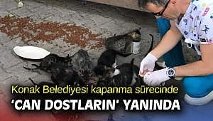 Konak Belediyesi kapanma sürecinde ‘Can Dostların’ yanında