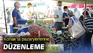 Konak Belediyesi'nden pazaryerlerine düzenleme
