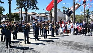 Kuşadası’nda pandemiye rağmen 19 Mayıs coşkusu